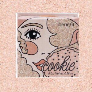 NIB ✅ Benefit #COOKIE Shimmer Finish Powder Highlighter ✨ NEW IN BOX